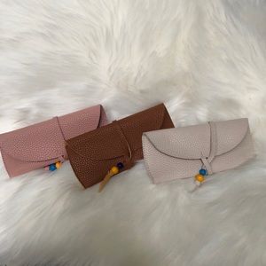 3 Soft Eyeglass/Sunglass cases